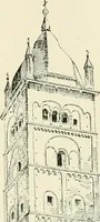 An illustration from A history of architecture in Italy from the time of Constantine to the dawn of the renaissance (1901)