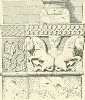 An illustration from A history of architecture in Italy from the time of Constantine to the dawn of the renaissance (1901)