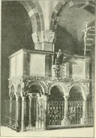 An illustration from A history of architecture in Italy from the time of Constantine to the dawn of the renaissance (1901)