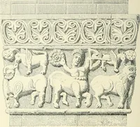 An illustration from A history of architecture in Italy from the time of Constantine to the dawn of the renaissance (1901)