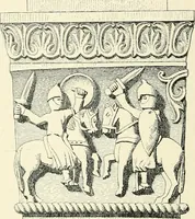 An illustration from A history of architecture in Italy from the time of Constantine to the dawn of the renaissance (1901)