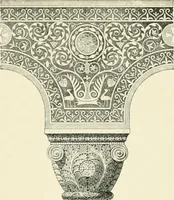 An illustration from A history of architecture in Italy from the time of Constantine to the dawn of the renaissance (1901)