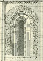 An illustration from A history of architecture in Italy from the time of Constantine to the dawn of the renaissance (1901)