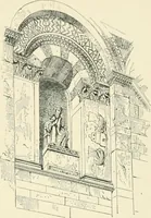 An illustration from A history of architecture in Italy from the time of Constantine to the dawn of the renaissance (1901)
