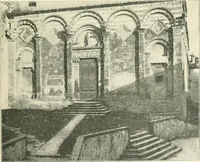 An illustration from A history of architecture in Italy from the time of Constantine to the dawn of the renaissance (1901)