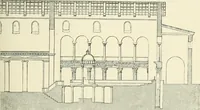 An illustration from A history of architecture in Italy from the time of Constantine to the dawn of the renaissance (1901)