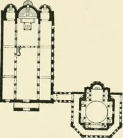 An illustration from A history of architecture in Italy from the time of Constantine to the dawn of the renaissance (1901)