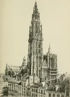 An illustration from A history of architecture for the student, craftsman, and amateur : being a comparative view of the historical styles from the earliest period (1896)