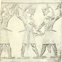 An illustration from A history of art in Chaldæa & Assyria (1884)