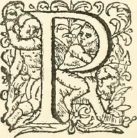 An illustration from History of the Bassandyne Bible, the first printed in Scotland; with notices of the early printers of Edinburgh (1887)
