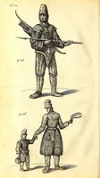An illustration from The history of the Caribby-islands : viz. Barbados, St Christophers, St Vincents, Martinico, Dominico, Barbouthos, Monserrat, Mevis, Antego, &c. in all XXVIII in two books : the first containing the natural; the second, the moral history of those islands : illustrated with several pieces of sculpture, representing the most considerable rarities therein described : with a Caribbian-vocabulary (1666)