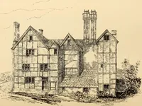 An illustration from A history of the castles, mansions, and manors of western Sussex (1876)