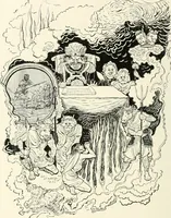 An illustration from The history of the devil and the idea of evil; from the earliest times to the present day (1899)