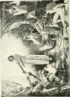 An illustration from The history of the devil and the idea of evil; from the earliest times to the present day (1899)