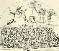 An illustration from The history of the devil and the idea of evil; from the earliest times to the present day (1899)