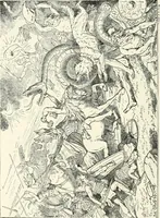 An illustration from The history of the devil and the idea of evil; from the earliest times to the present day (1899)