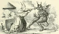 An illustration from The history of the devil and the idea of evil; from the earliest times to the present day (1899)