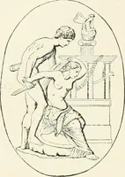An illustration from The history of the devil and the idea of evil; from the earliest times to the present day (1899)
