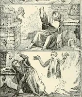 An illustration from The history of the devil and the idea of evil; from the earliest times to the present day (1899)