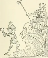 An illustration from The history of the devil and the idea of evil; from the earliest times to the present day (1899)