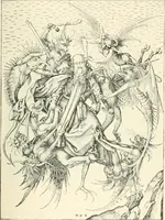 An illustration from The history of the devil and the idea of evil; from the earliest times to the present day (1899)