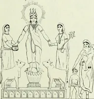 An illustration from The history of the devil and the idea of evil : from the earliest times to the present day (1900)