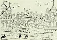 An illustration from The history of the devil and the idea of evil : from the earliest times to the present day (1900)