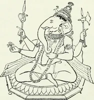 An illustration from The history of the devil and the idea of evil : from the earliest times to the present day (1900)