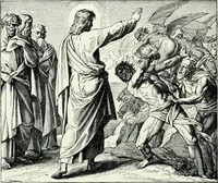An illustration from The history of the devil and the idea of evil : from the earliest times to the present day (1900)