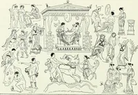 An illustration from The history of the devil and the idea of evil : from the earliest times to the present day (1900)