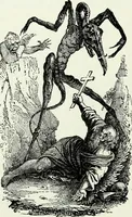 An illustration from The history of the devil and the idea of evil : from the earliest times to the present day (1900)