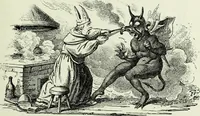 An illustration from The history of the devil and the idea of evil : from the earliest times to the present day (1900)