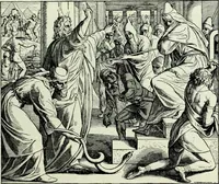 An illustration from The history of the devil and the idea of evil : from the earliest times to the present day (1900)