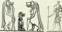 An illustration from The history of the devil and the idea of evil : from the earliest times to the present day (1900)