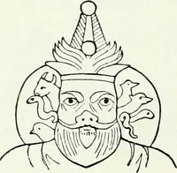An illustration from The history of the devil and the idea of evil : from the earliest times to the present day (1900)