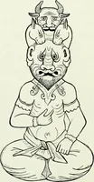 An illustration from The history of the devil and the idea of evil : from the earliest times to the present day (1900)