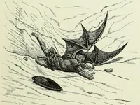 An illustration from The history of the devil and the idea of evil : from the earliest times to the present day (1900)