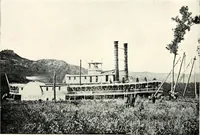 An illustration from History of early steamboat navigation on the Missouri River : life and adventures of Joseph La Barge (1903)