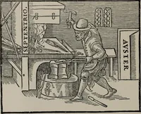 An illustration from A history of electricity : the intellectual rise in electricity from antiquity to the days of Benjamin Franklin (1898)