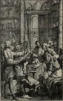 An illustration from A history of electricity : the intellectual rise in electricity from antiquity to the days of Benjamin Franklin (1898)