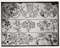 An illustration from The history of English secular embroidery (1912)
