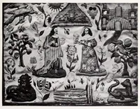 An illustration from The history of English secular embroidery (1912)