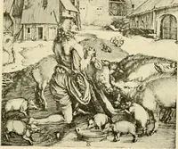 An illustration from The history of engraving from its inception to the time of Thomas Bewick (1908)