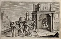 An illustration from The history of the Evangelical churches of the valleys of Piemont : containing a most exact geographical description of the place, and a faithfull account of the doctrine, life, and persecutions of the ancient inhabitants ; Together, with a most naked and punctual relation of the late bloudy massacre, 1655 ; And a narrative of all the following transactions, to the year of Our Lord, 1658 .. (1658)
