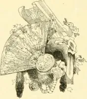 An illustration from The history of fashion in France, or, The dress of women from the Gallo-Roman period to the present time (1882)
