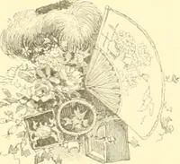 An illustration from The history of fashion in France, or, The dress of women from the Gallo-Roman period to the present time (1882)