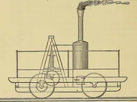 An illustration from The history of the first locomotives in America : from the original documents, and the testimony of living witnesses (1874)