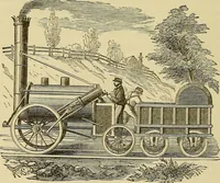 An illustration from The history of the first locomotives in America : from the original documents, and the testimony of living witnesses (1874)