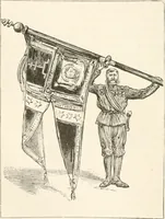 An illustration from History of the flag of the United States of America : and of the naval and yacht-club signals, seals, and arms, and principal national songs of the United States, with a chronicle of the symbols, standards, banners, and flags of ancient and modern nations (1894)