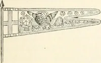 An illustration from History of the flag of the United States of America : and of the naval and yacht-club signals, seals, and arms, and principal national songs of the United States, with a chronicle of the symbols, standards, banners, and flags of ancient and modern nations (1894)